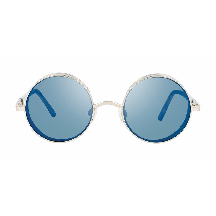 R30 courier! PRIVE REVAUX Women`s CAMERON / Palladium Sunglasses **100% AUTHENTIC**