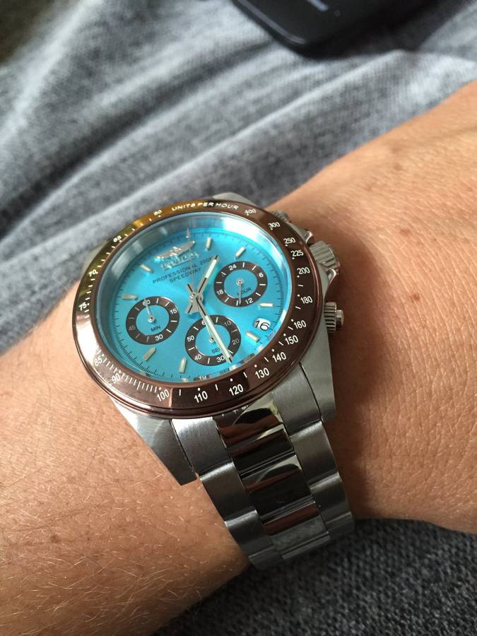 Retail: R7,425.00 INVICTA Men`s SPEEDWAY TIFFANY LIMITED EDITION Chronograph Watch BRAND NEW