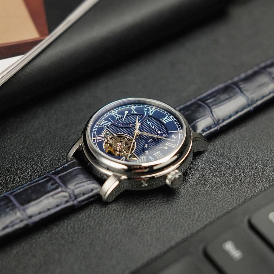 omg!! Retail: R10,200.00 Earnshaw BRIT AUTOMATIC DOUBLE RETROGRADE Mansfield Watch GENUINE, NEW