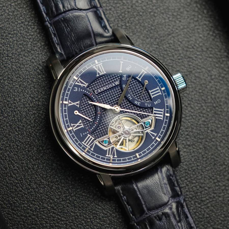 omg!! Retail: R10,200.00 Earnshaw BRIT AUTOMATIC DOUBLE RETROGRADE Mansfield Watch GENUINE, NEW