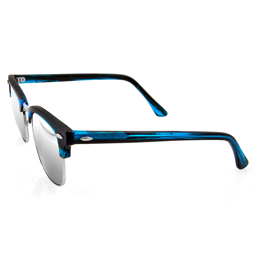 rrp R3999.00 AQUASWISS Mens Luxury Milo Blue Mirror Wayfarer Sunglasses **AUTHENTIC, NEW, HOT!!