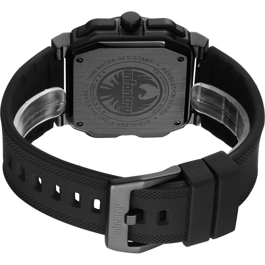 ***ultimate pilot watch** R10499.00 REVOLUTION® Men`s Desert Eagle 316L Black Dual Time Watch NEW