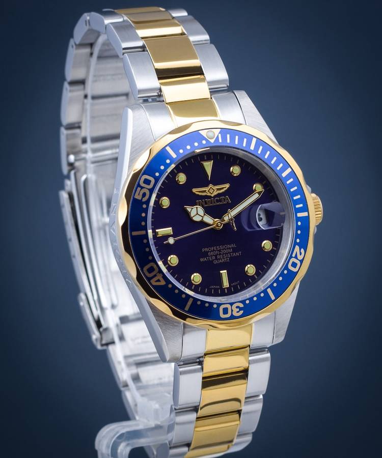 Invicta Men`s Sea Urchin Smurf Blue 200m Dive 38mm Watch