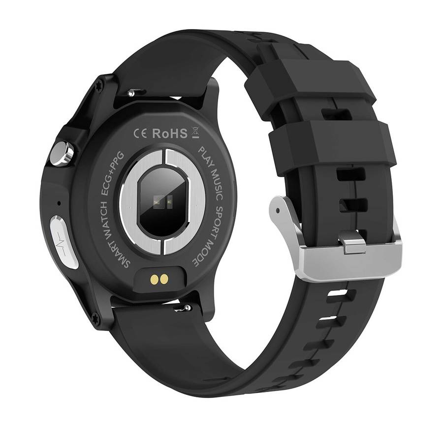 R1,900.00 NORTH EDGE Ultima Bluetooth ECG Glucose Smart Watch!! SLEEK BLACK