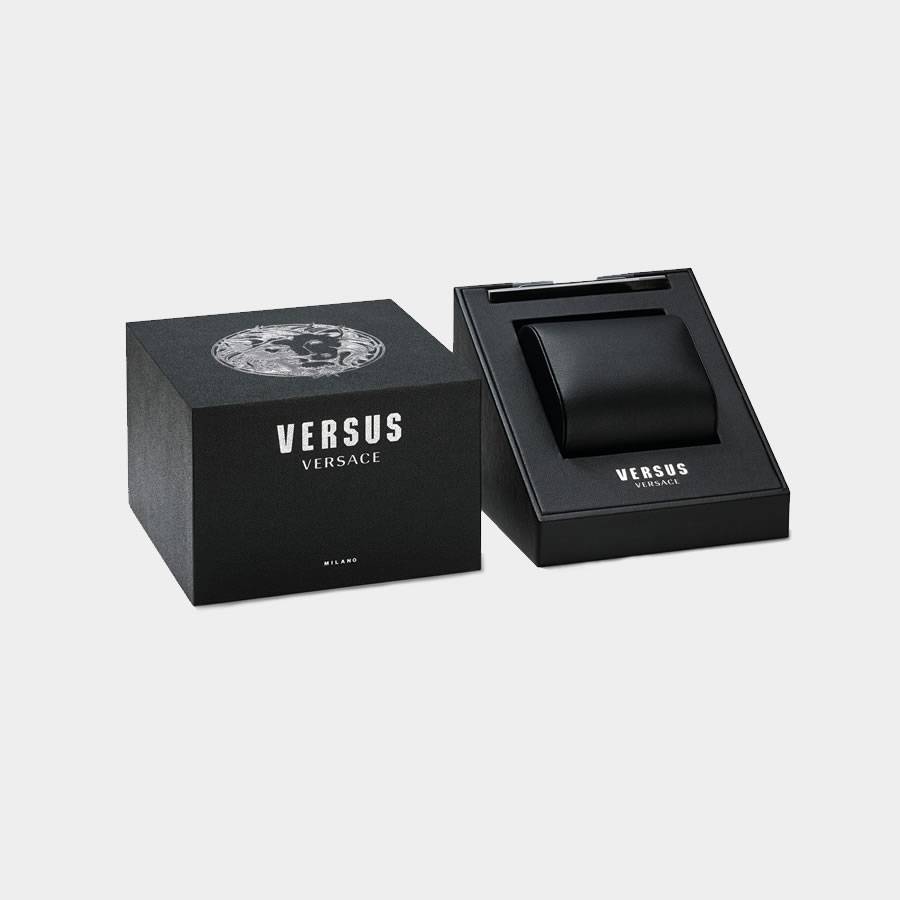 Retail: R7000.00 VERSACE Women's La Villette Gold/White Watch BRAND NEW NEW IN BOX
