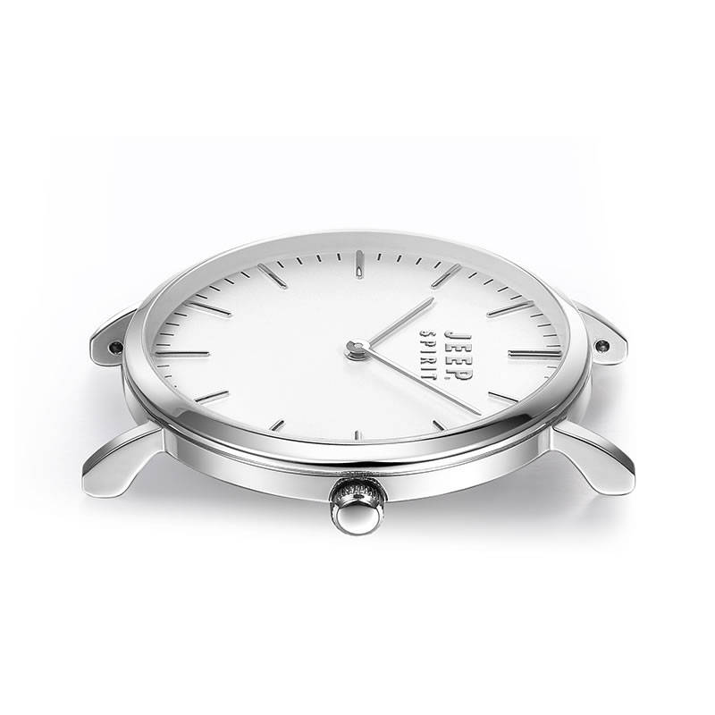 JEEP Women's Spirit Lady Freedom Baby Blue Genuine Leather Watch BRAND NEW IN BOX