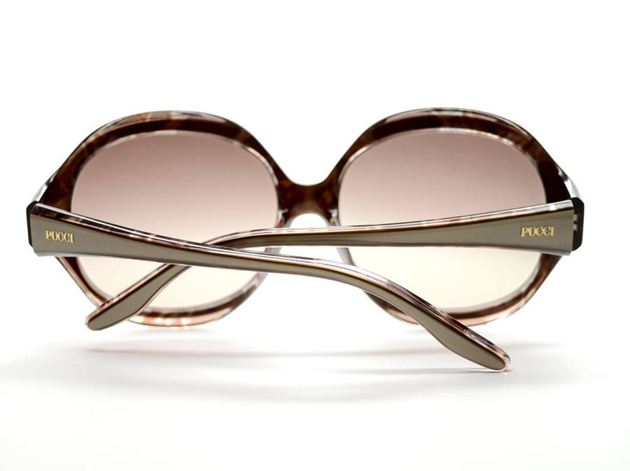 EMILIO PUCCI Women's Olive Green Vintage Hollywood Sunglasses 100% GENUINE, NEW with papers!! HOT!!