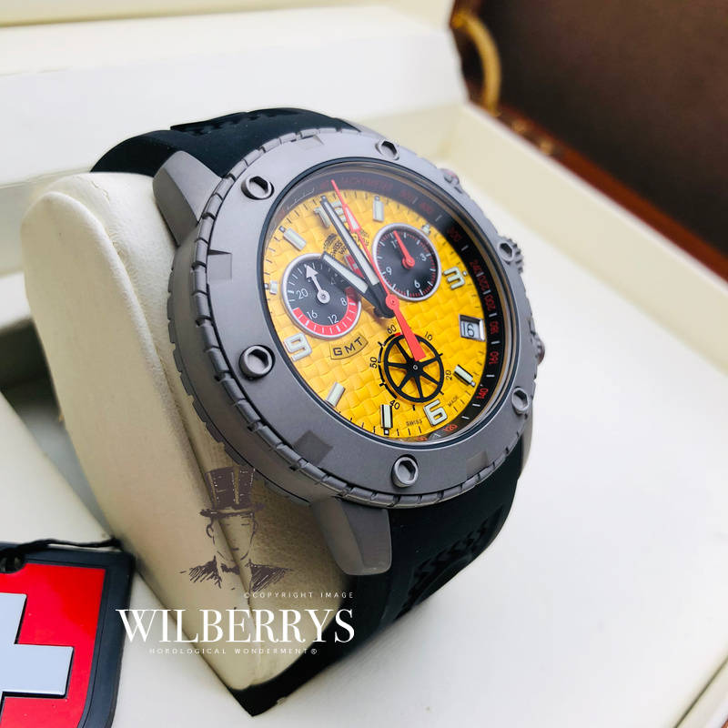 Retail: R16,900.00 CX Swiss Military Rallye Dakar Racing Chronograph Watch SWISS MADE