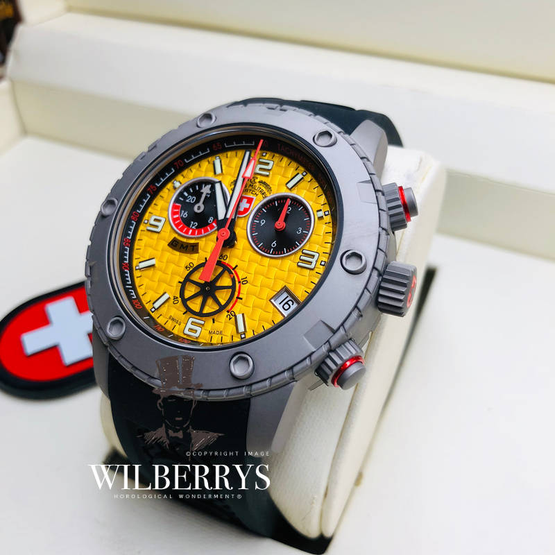 Retail: R16,900.00 CX Swiss Military Rallye Dakar Racing Chronograph Watch SWISS MADE