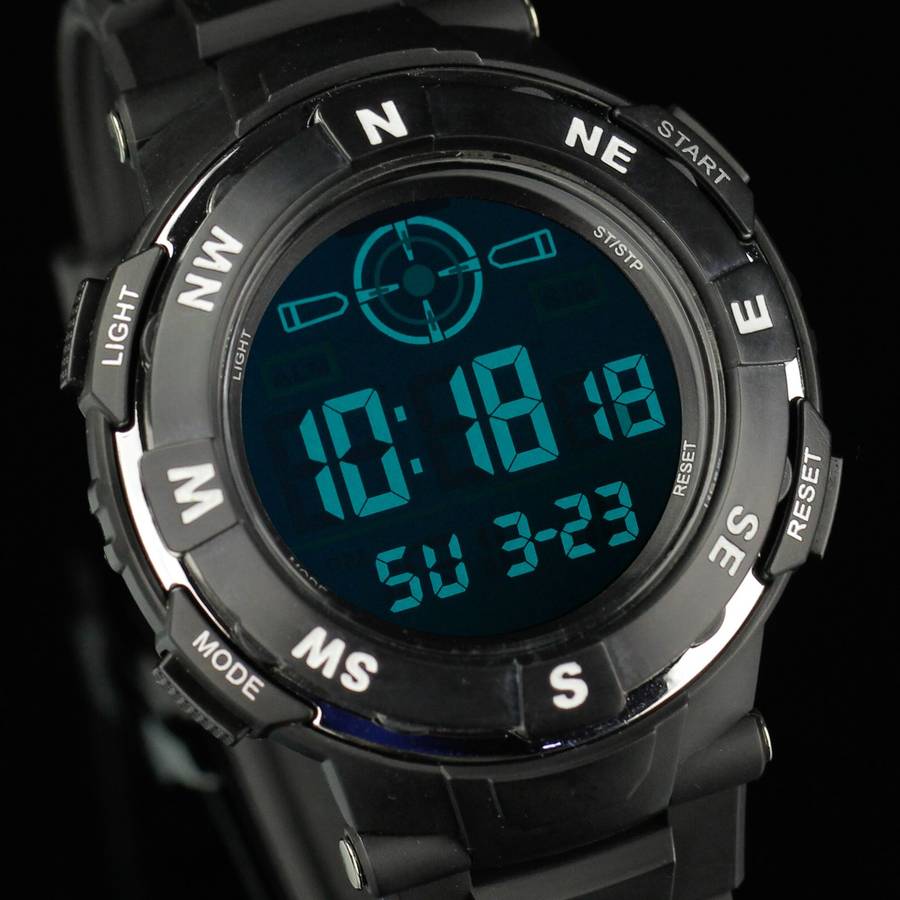 INFANTRY MILITARY CO. Border Digital Watch Brand new BOXED, FULLY LOADED!