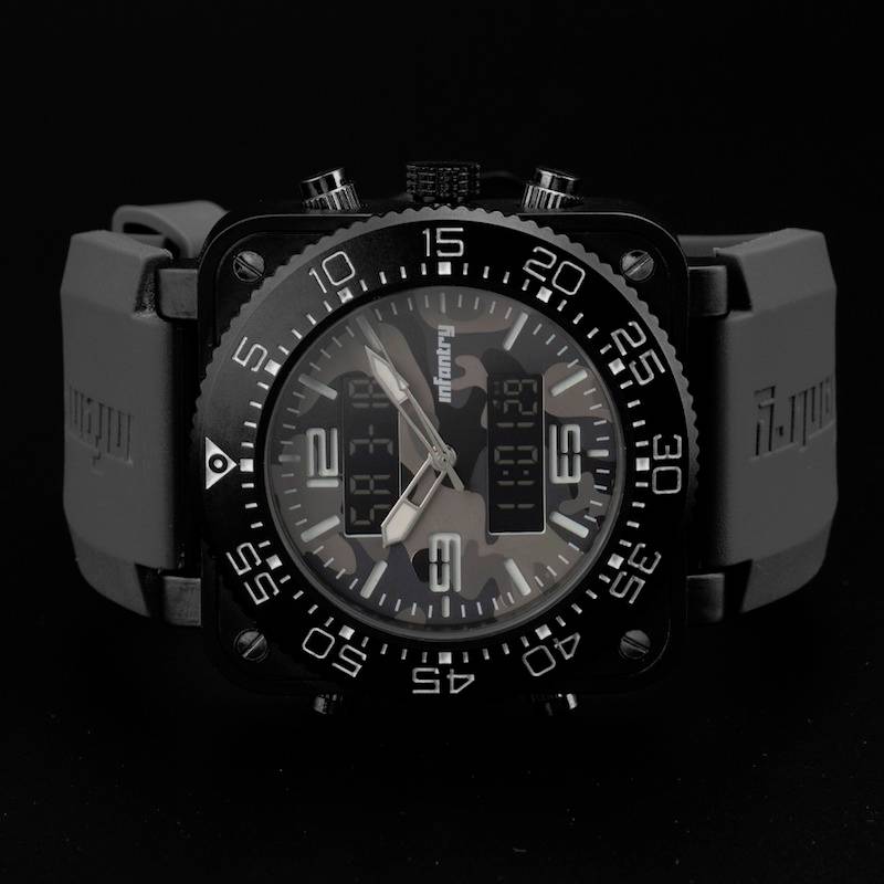 Infantry Military Co. Tank 47mm BIG BLACK HAWK Watch Brand new BOXED, FULLY LOADED! Exclusive