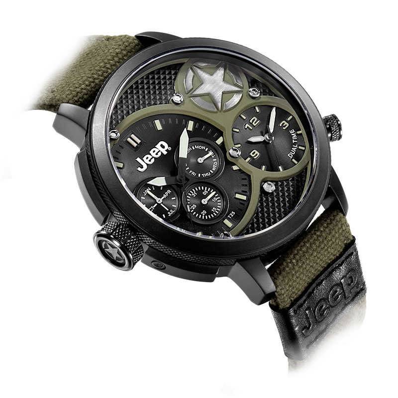 Retail: R9,000.00 JEEP Men's 52mm Wrangler Giant Watch THICK HEAVY Watch NEW!!