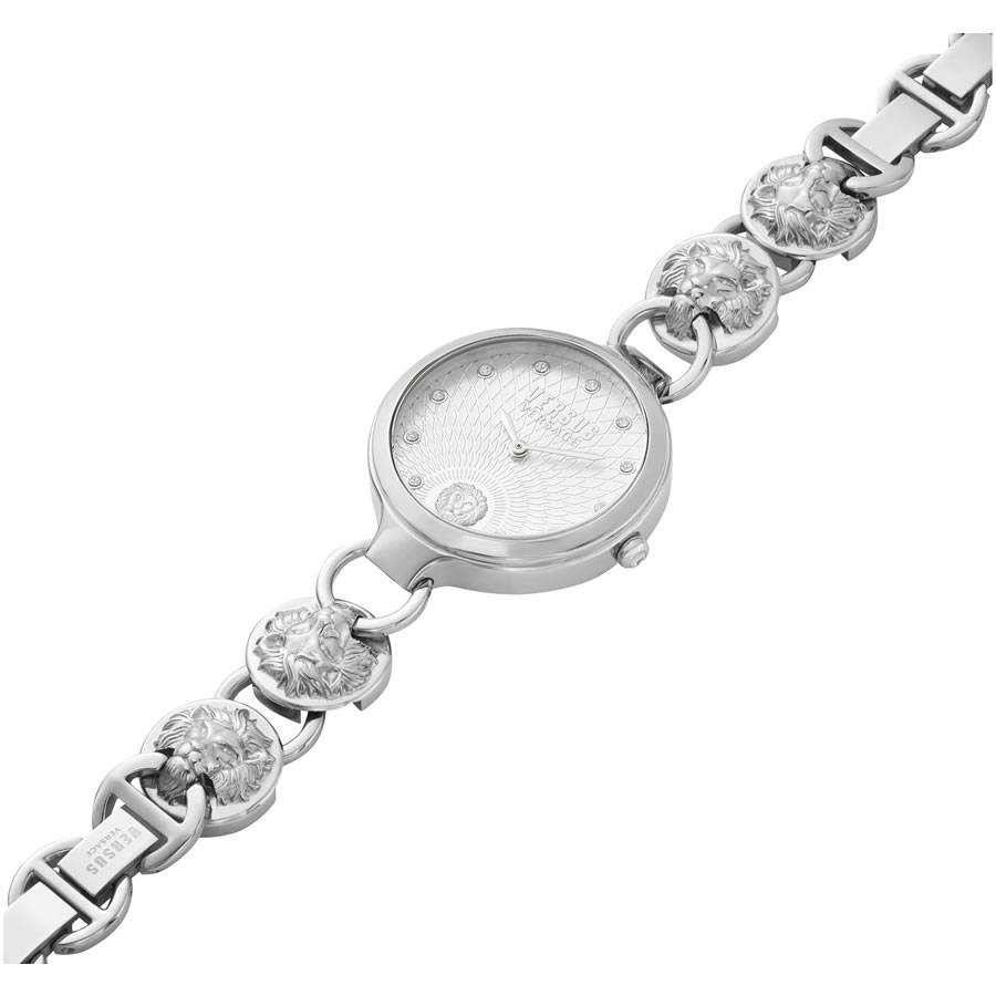 late entry!! Retail: R6102.50 VERSACE Women's Champs De Eluise White Dial Watch NEW IN BOX