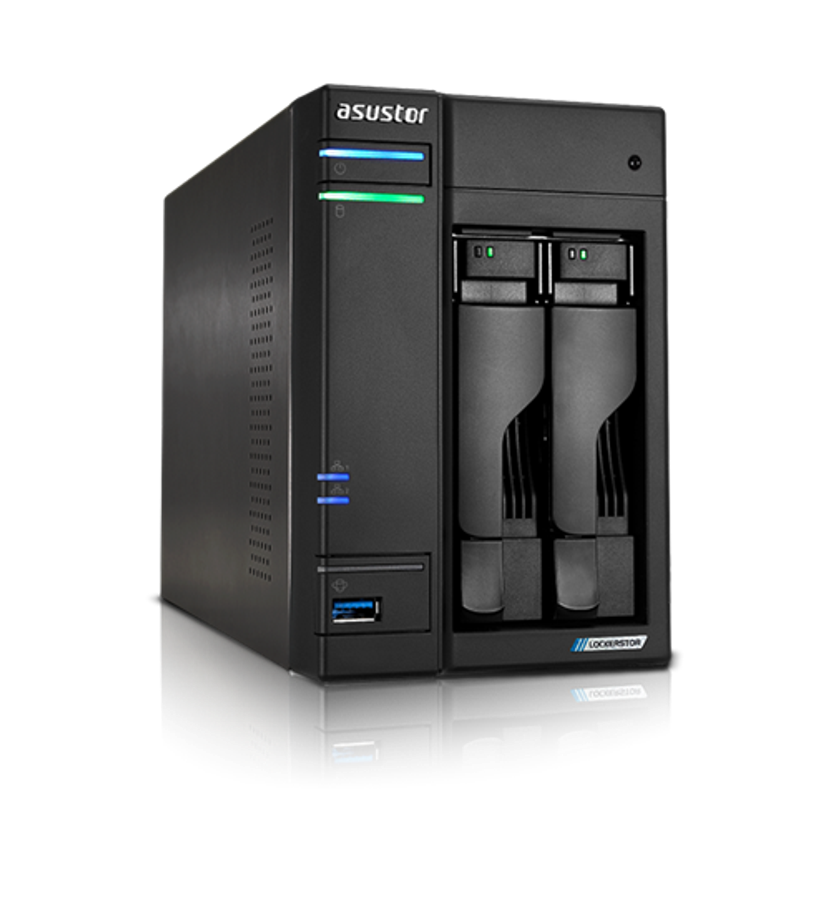 Asustor Lockerstor 2 Gen2 2 Bay NAS No Hard Drive