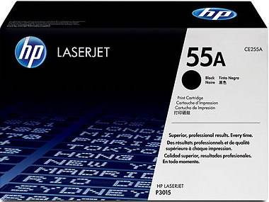 Hp 55A LaserJet P3015 Black Print Cartridge.