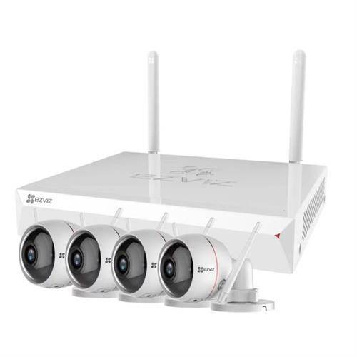 EZVIZ 8CH NVR + 4 WIRELESS CAMERA KIT. Kit