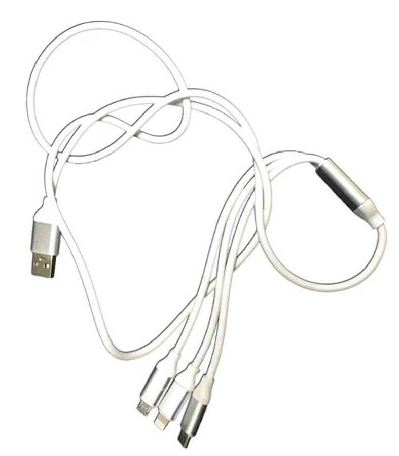 Geeko 3 In 1 Charging And Data Cable With