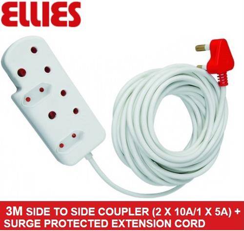 Ellies Side To Side Coupler 2 X 10A