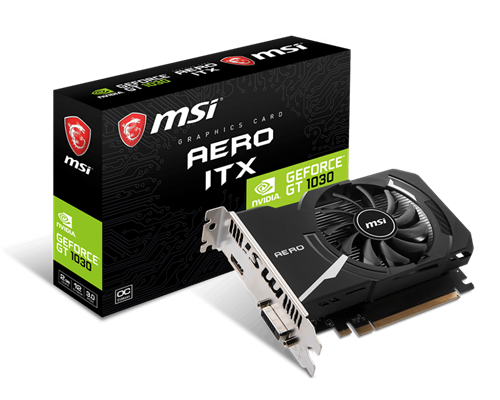 MSI Nvidia GeForce GT 1030 Aero ITX Graphics Card