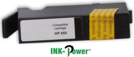 Inkpower Generic for Hp No 655 Black Ink