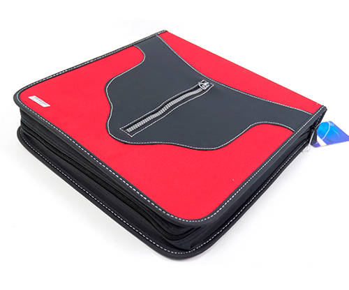 Ebox 84pcs Cd Holder Red & Black