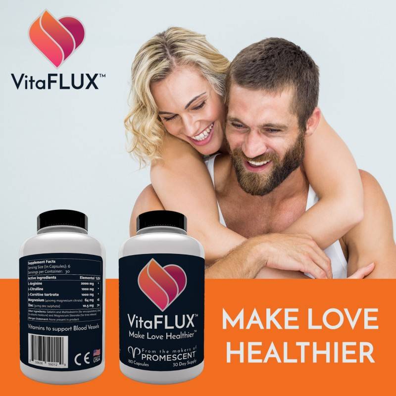 Promescent - Vitaflux for men - Improve your libido