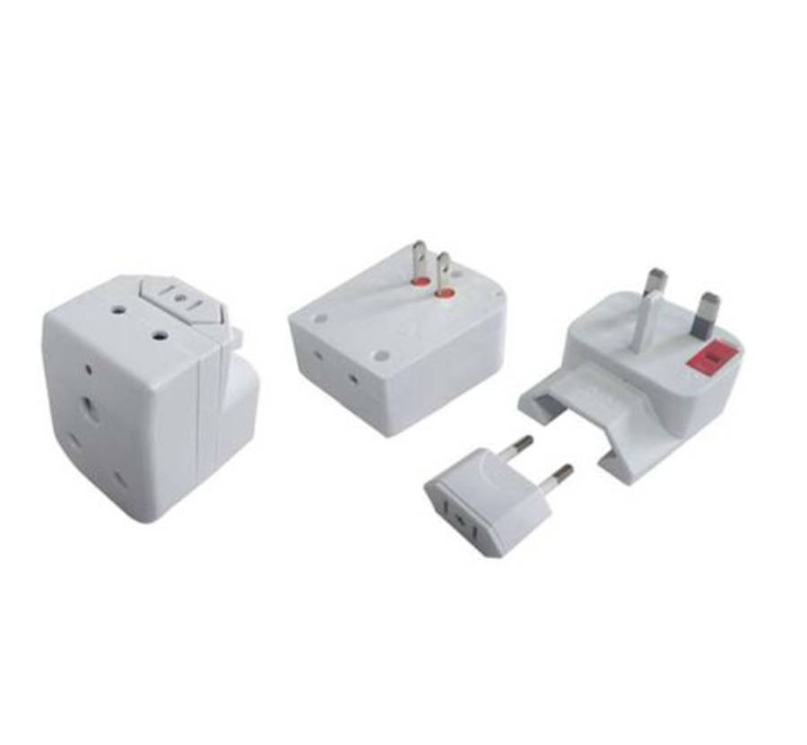 Travel Mate 3Pin SA to International Adaptor T-040