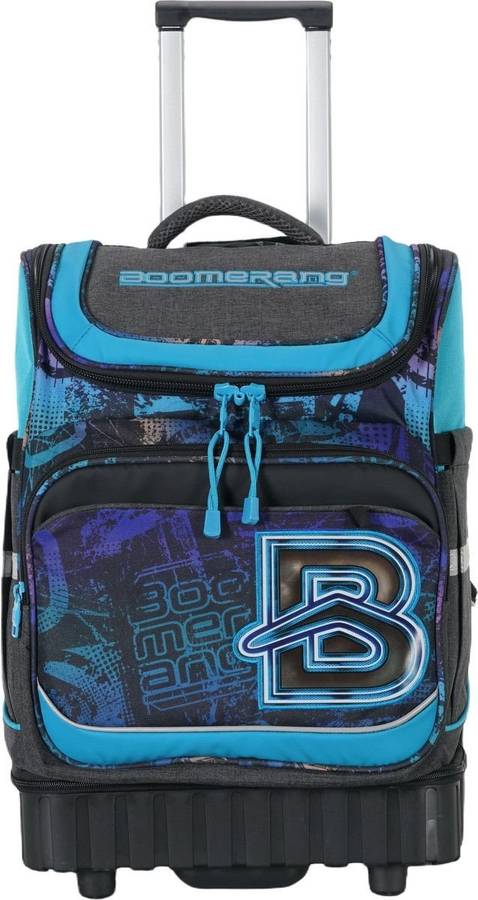 Boomerang Hardbase XL Trolley Backpack Cyan