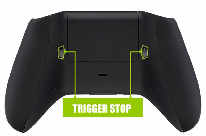 Xbox One S Controller Trigger Stop with Soft Touch Bottom Shell Kit