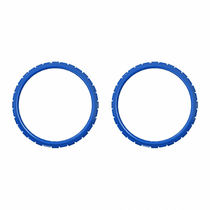 PS5 Dualsense Controller Accent Rings Solid Unpainted Deep Blue