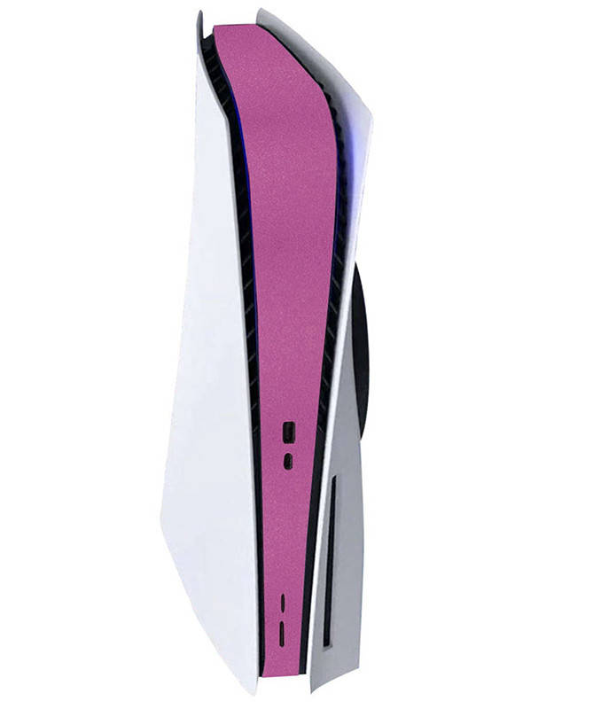 PS5 Decorative Faceplate Skin Matt Pink