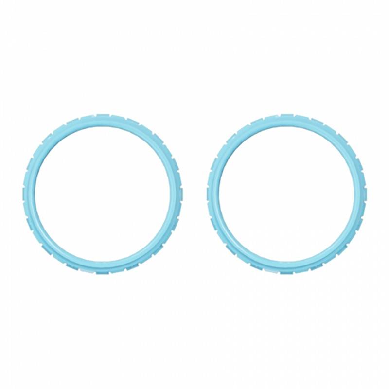 PS5 Dualsense Controller Accent Rings Solid Unpainted Heaven Blue