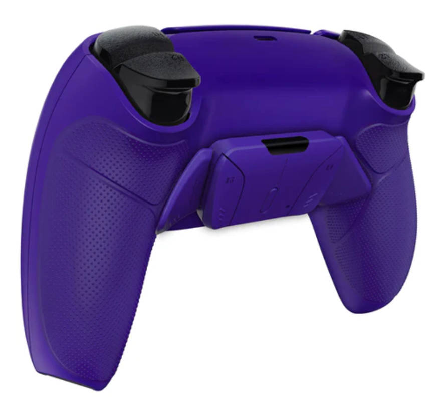 Ps5 Dualsense Controller 4x Back Button Mod Kit Rise4 Rubberized Galactic Purple