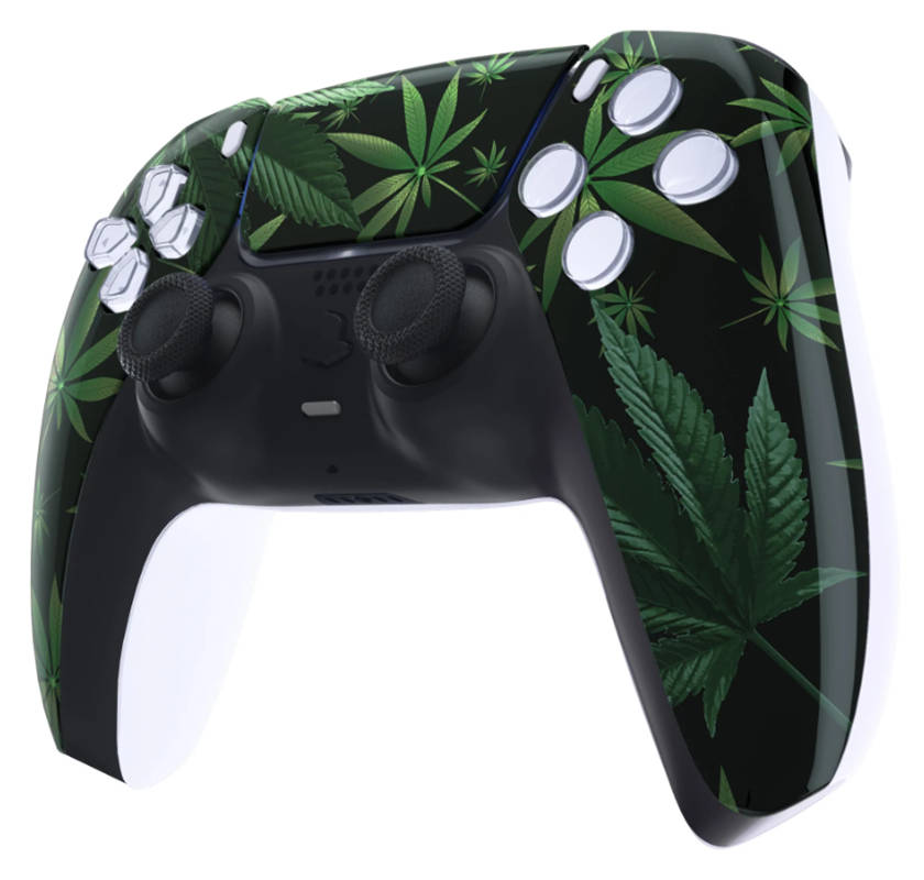 PS5 Dualsense Controller Front Shell Glossy Herb