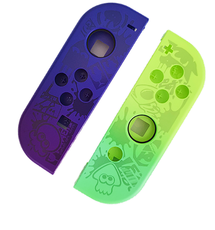NS Switch Joy-con Left and Right Housing Cover Case with SL SR Button Set Splatoon 3