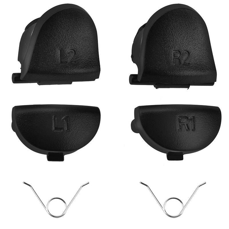 PS4 DUALSHOCK 4 CONTROLLER TRIGGER LR1 LR2 WITH SPRING BLACK