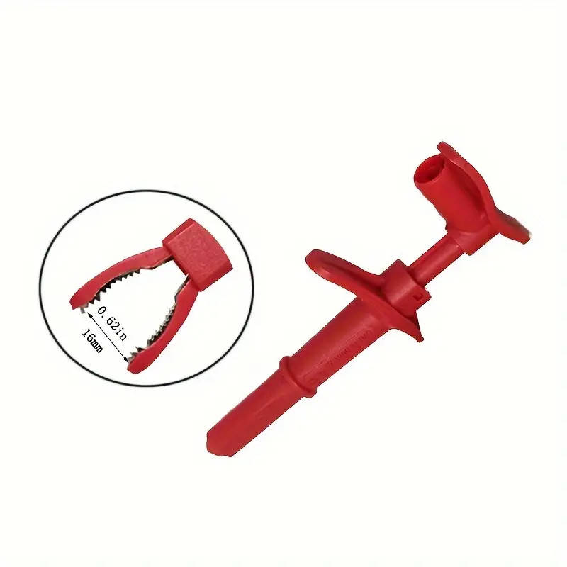 Digital Multimeter Heavy Duty Spring Loaded Aligator Clip With Banana Plug for Test Leads