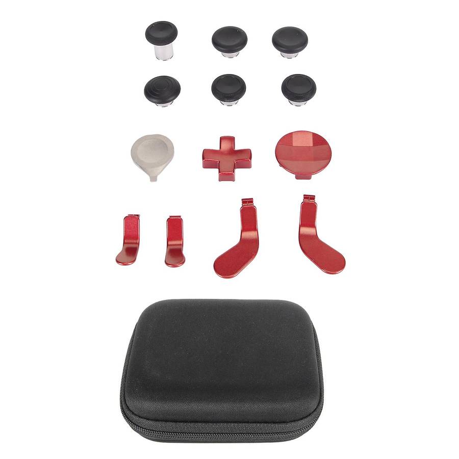 XBOX ONE Elite V2 Controller 12Pcs Magnetic Thumbstick Accessory Paddle Set RED