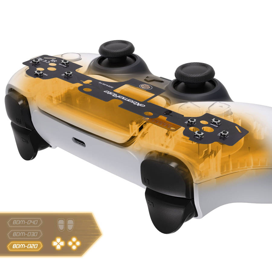PS5 Dualsense Controller Custom Hard Silicone Tactile Dpad / Action Buttons BDM-010 & BDM-020