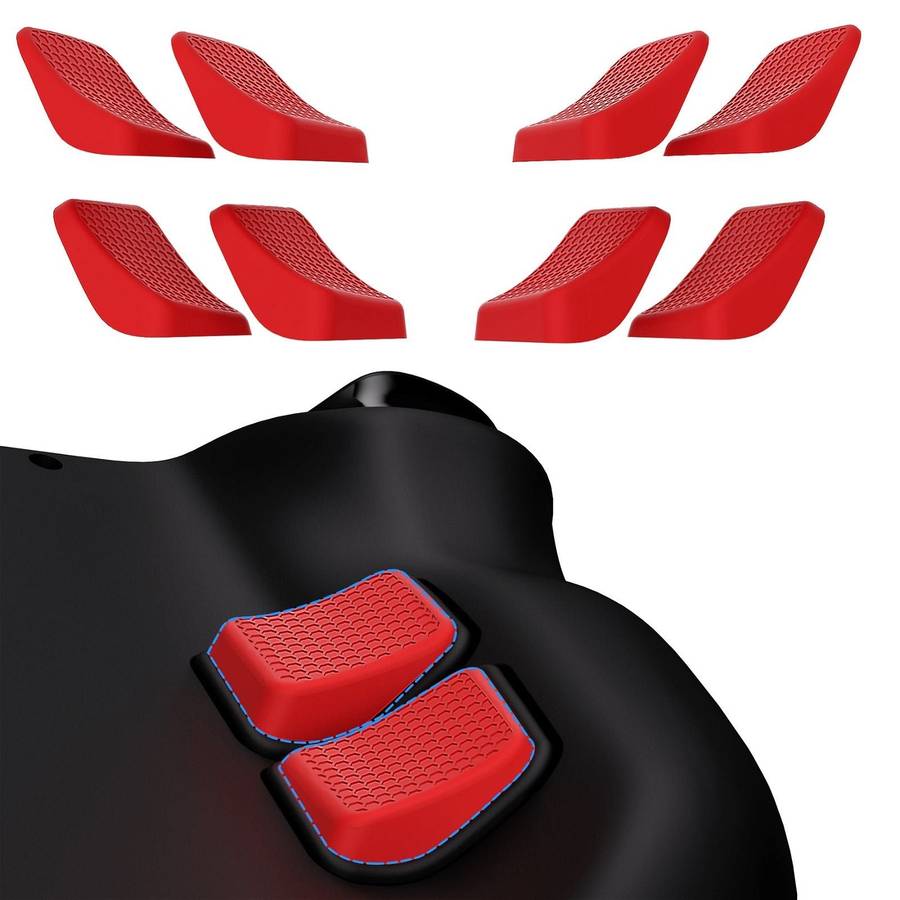 Steam Deck LCD & OLED Back Button Enhancement Set Streamline Version Passion Red