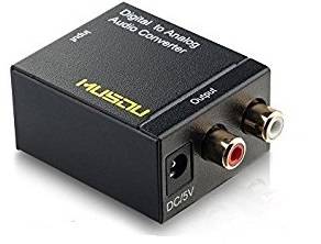 PS4 XBOX ONE Digital Toslink to Analog Audio L/R RCA Adapter with Optical + USB power Cable