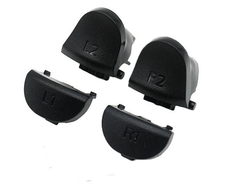 PS4 Dualshock 4 DS4 V2 Replacement R1L1 + R2L2 Trigger Buttons Set