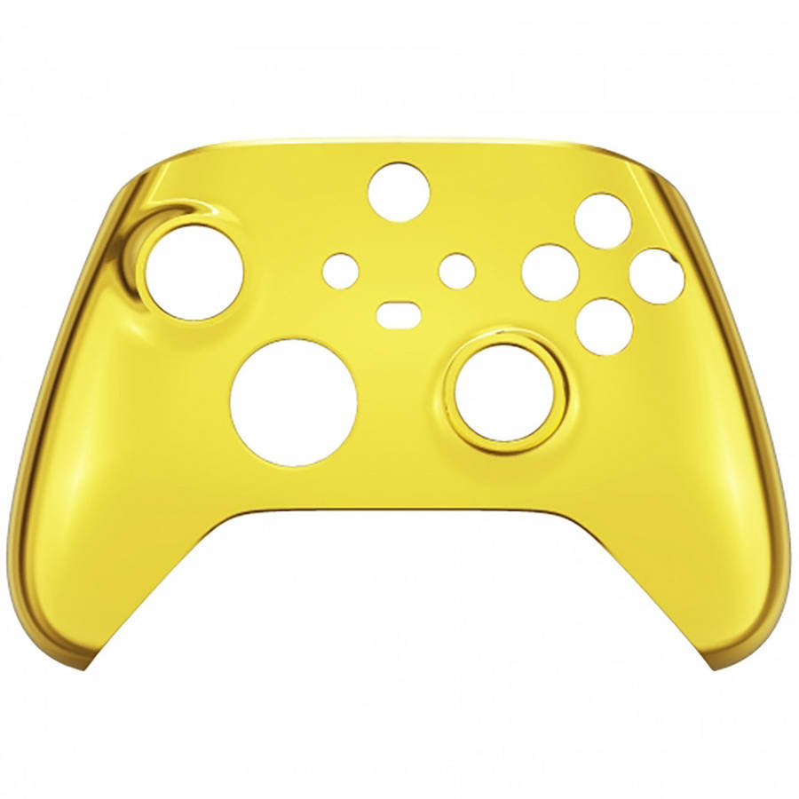 XBOX SERIES S/X Controller Front Faceplate Chrome Series Glossy Chrome Gold