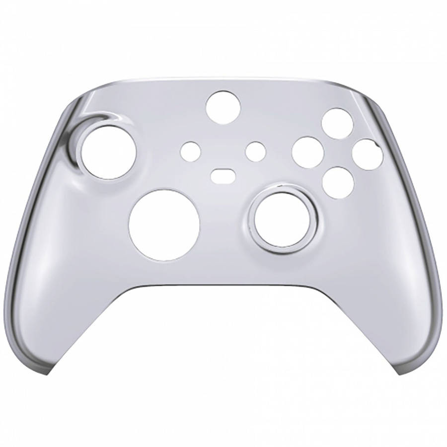 XBOX SERIES S/X Controller Front Faceplate Chrome Series Glossy Chrome Silver