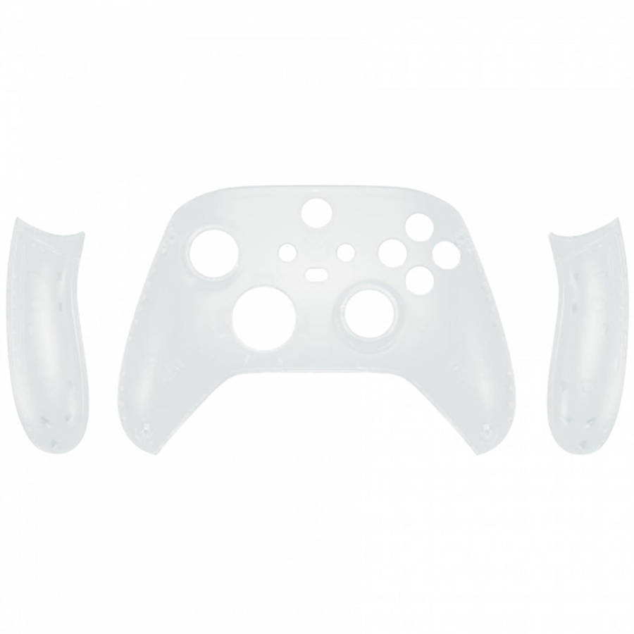 XBOX SERIES S/X Controller Front Faceplate With Side Rails Clear