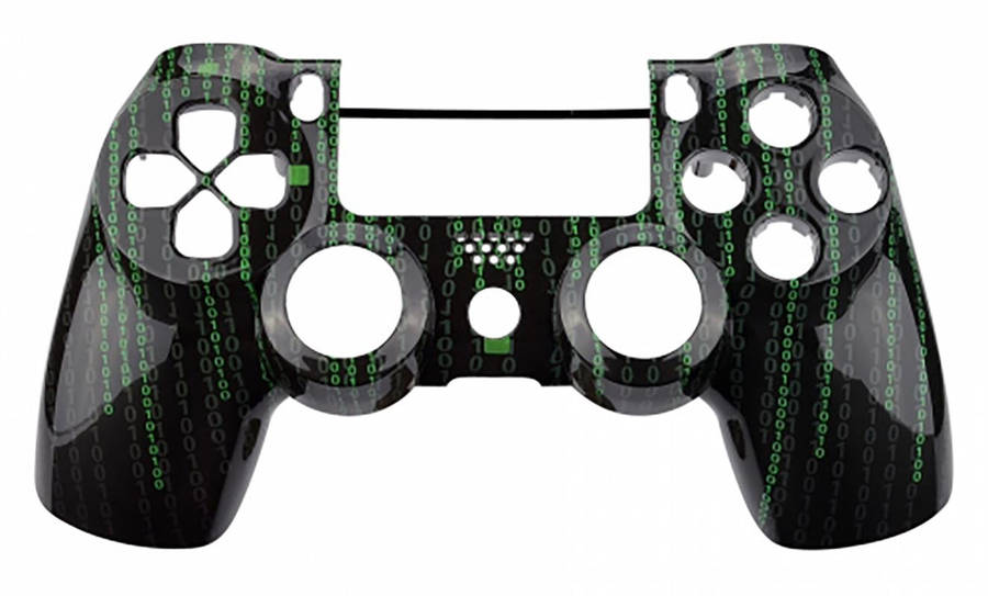 PS4 Dualshock 4 V2 Front Faceplate Art Series Matrix Code