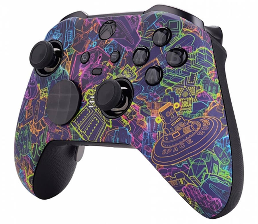 XBOX Elite V2 Controller Front Faceplate Soft Touch Neon Novel