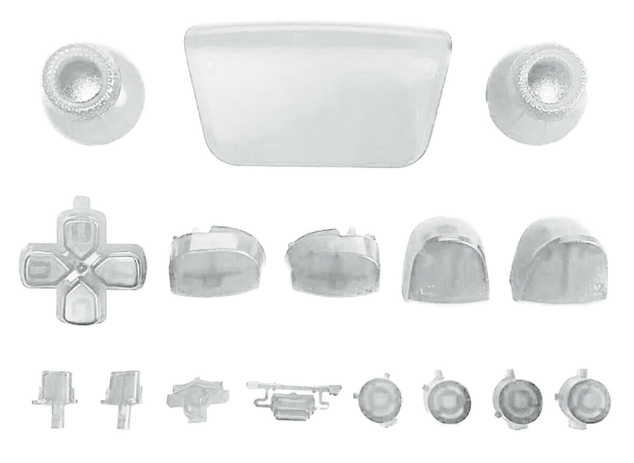 PS5 Dualsense Controller Full Button Clear