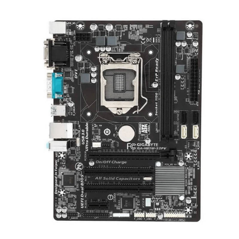 Gigabyte GA-H81M-S2PV Intel LGA 1150 Motherboard