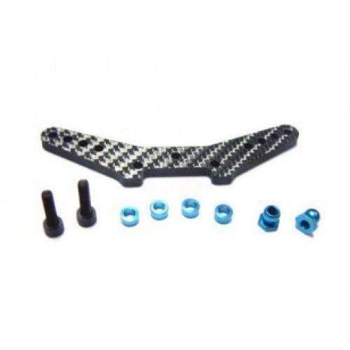 Yeah Racing (#TA05-008FC) Graphite Front Shock Tower For TA05 - 0.10kg